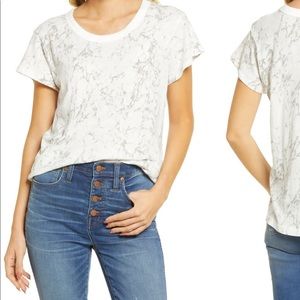 Madewell Vintage Marble Print T-Shirt